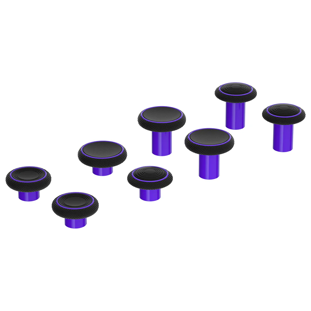 HEXGAMING Replacement Thumbsticks 2 Height Domed & Concave Grips - Base Part is NOT Included - Image 7
