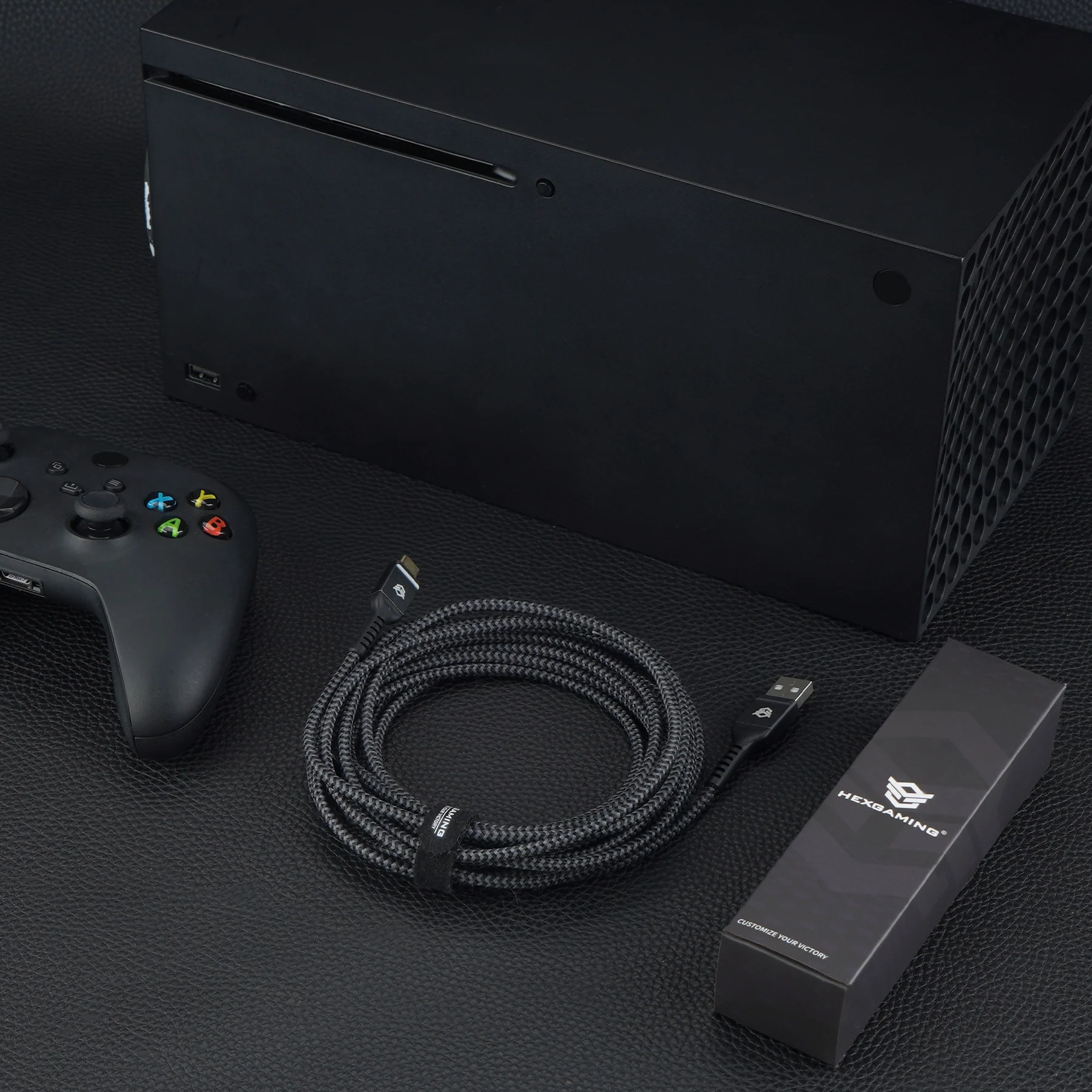 HEXGAMING 13.12FT USB-C Charging Cable Compatible with ps5 controller / Compatible with Xbox Core / Elite Series 2 / for Switch Pro Controller - Image 5