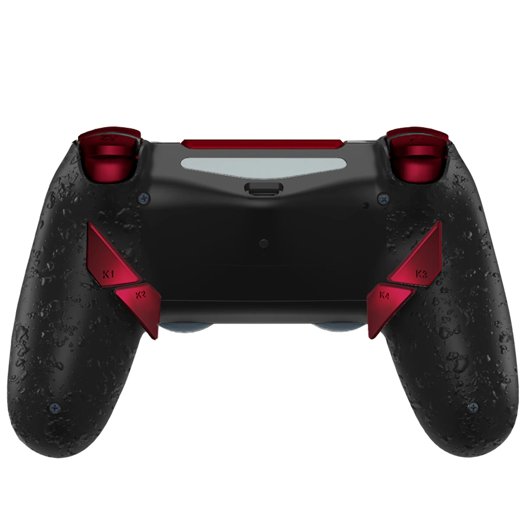 HEXGAMING NEW EDGE Controller for PS4, PC, Mobile - Black Red - Image 3