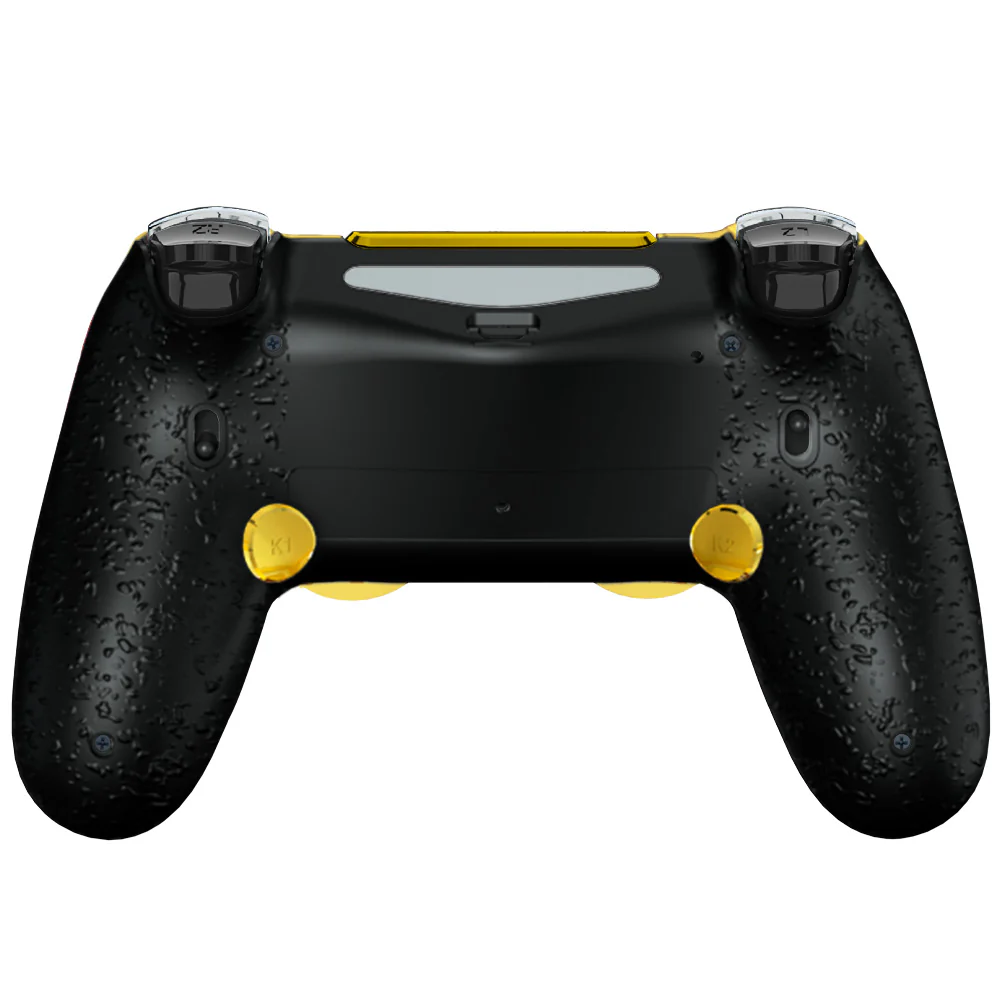 HEXGAMING NEW SPIKE Controller for PS4, PC, Mobile- Chrome Gold Silver - Image 3