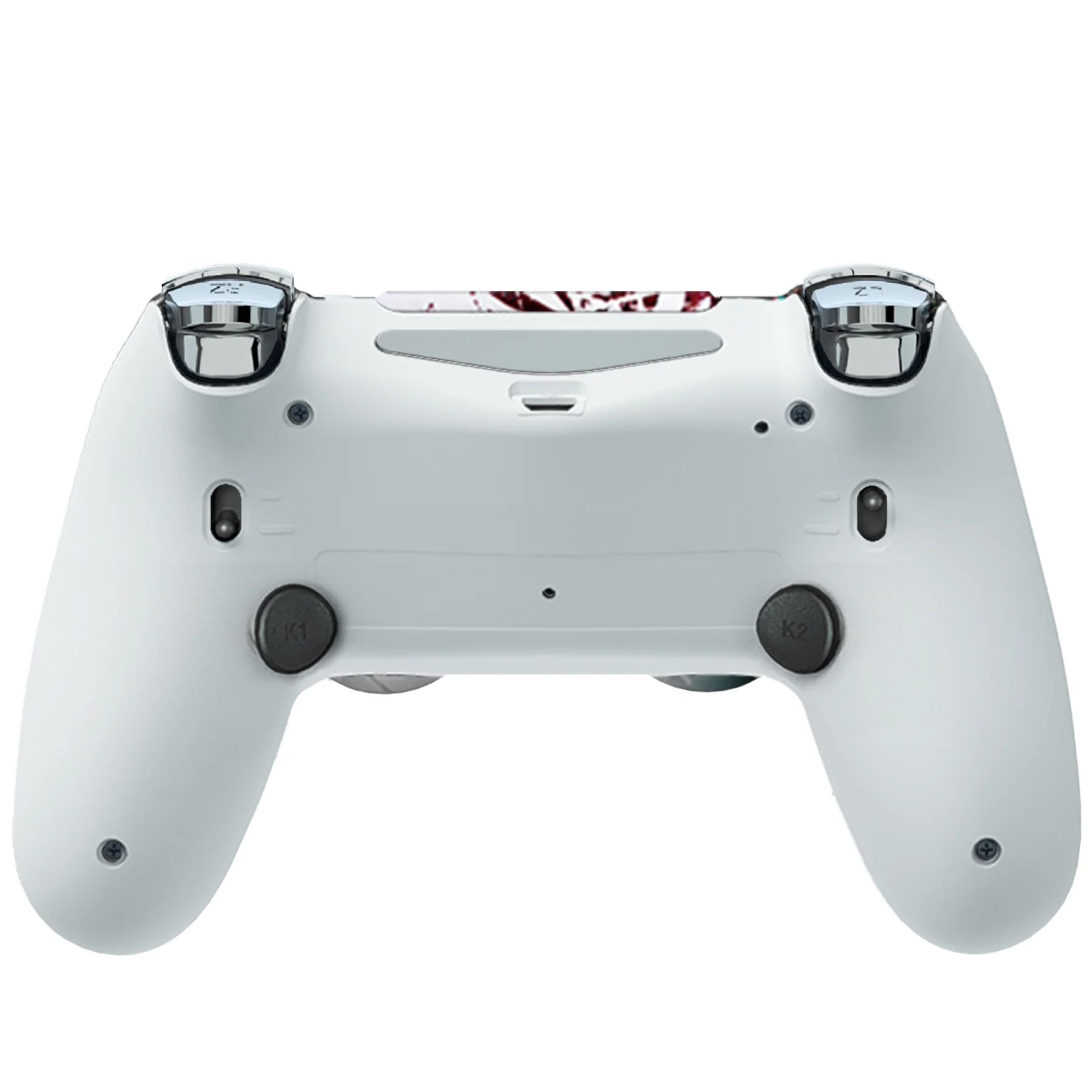 HEXGAMING NEW SPIKE Controller for PS4, PC, Mobile- Clown Chrome Silver - Image 3