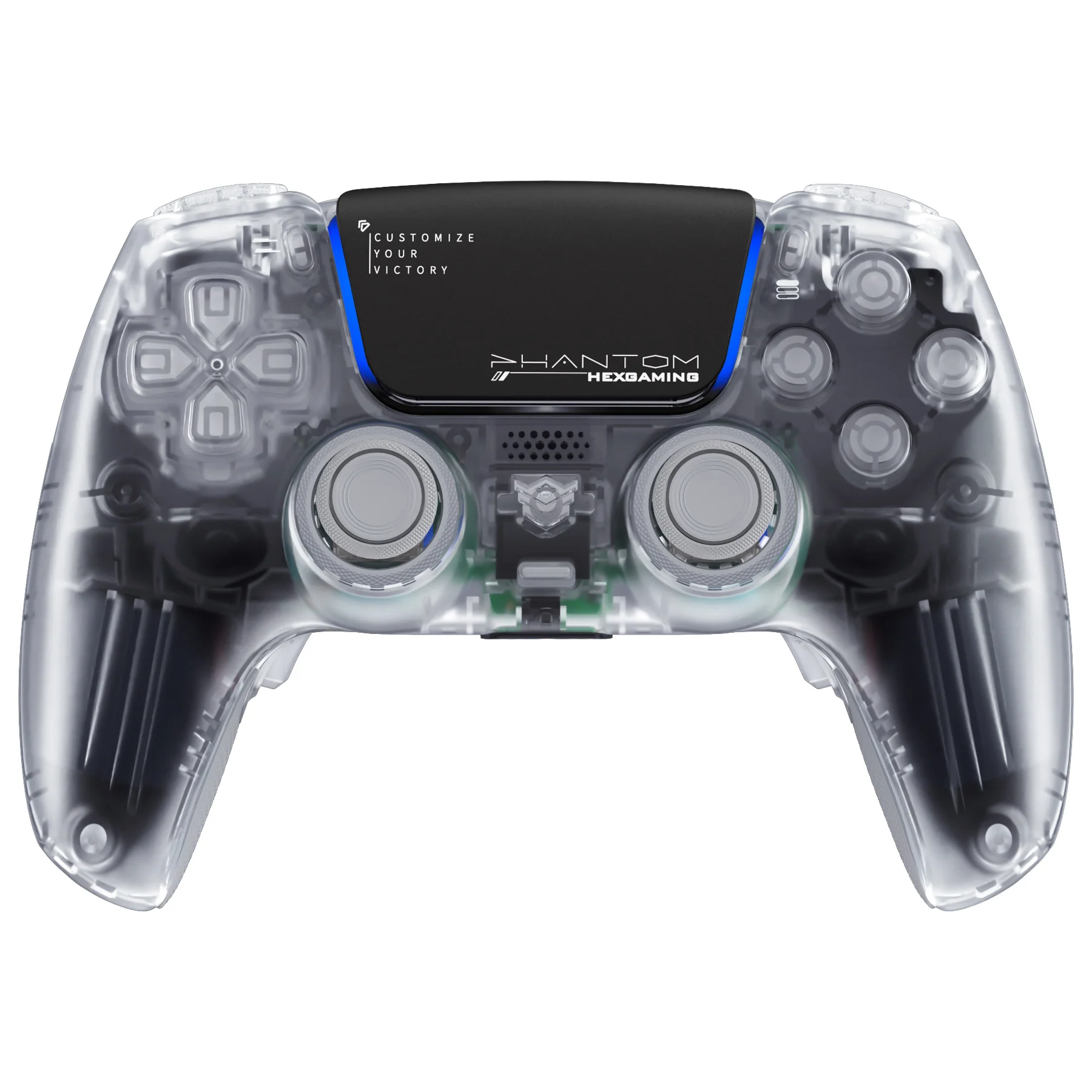 HEXGAMING PHANTOM Controller with Adjustable Triggers for PS5, PC, Mobile - Explorer Edition - Image 3