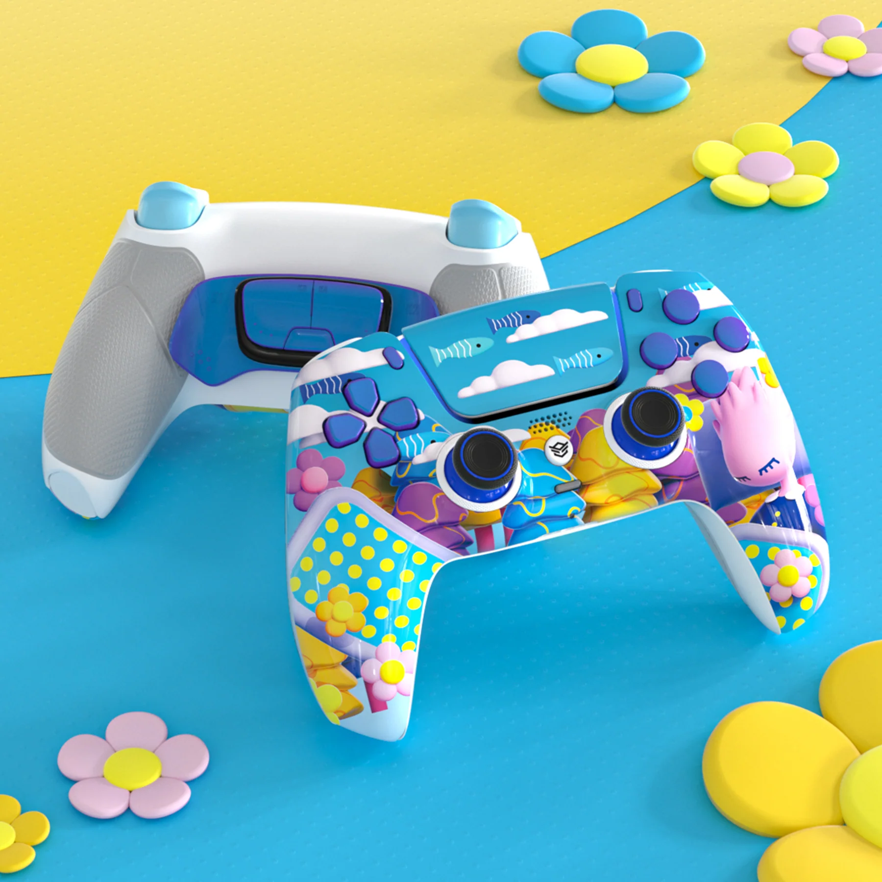 KOTA YAMAJI x GOOD DREAMS ULTIMATE PS5 Controller with Hall Effect Joysticks compatible with PC and Mobile - Image 4